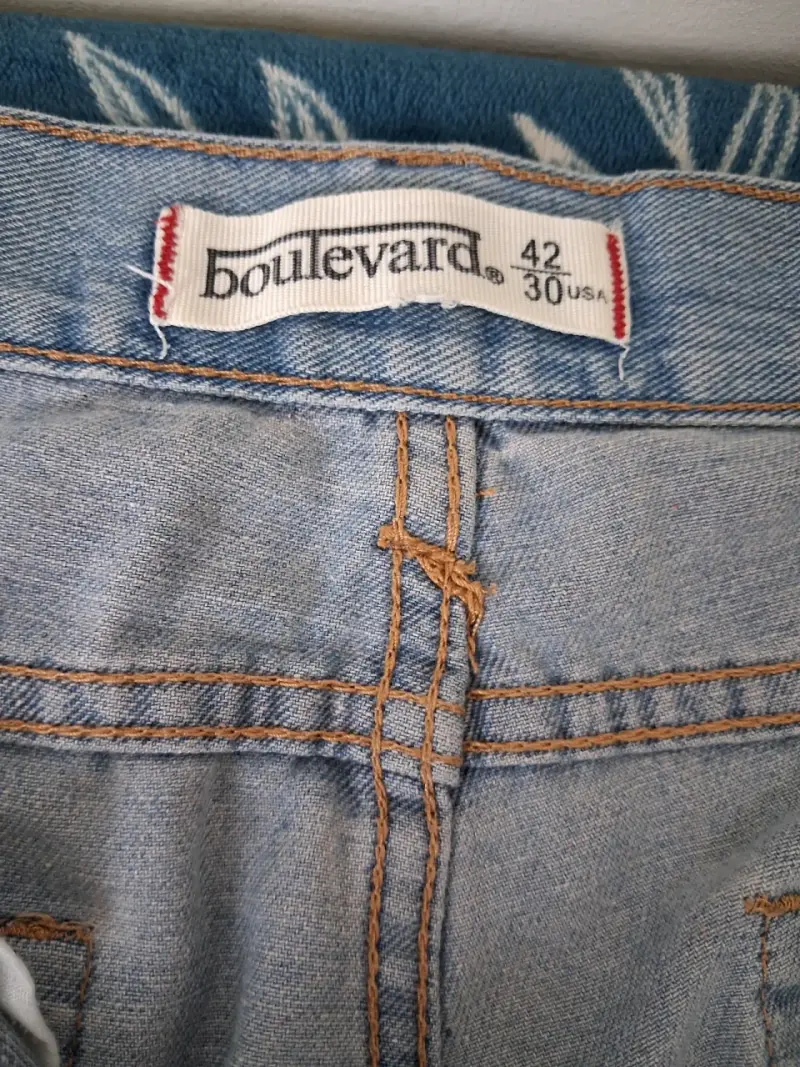 Jeans Boulevard azul claro talla 42 - 3
