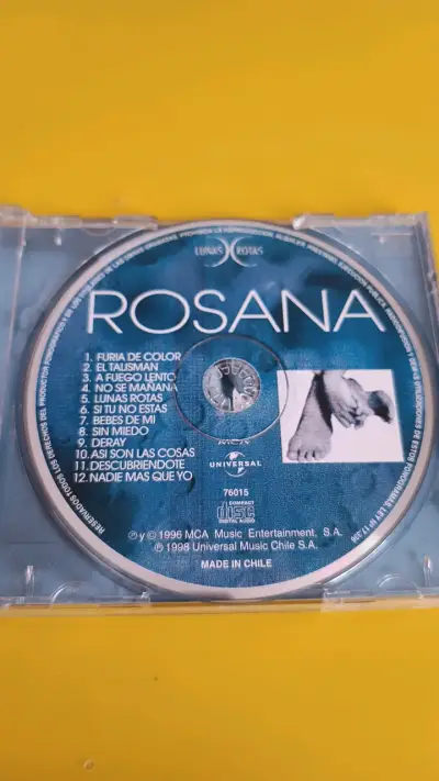 CD Rosana Lunas Rotas Álbum Musical - miniatura 3
