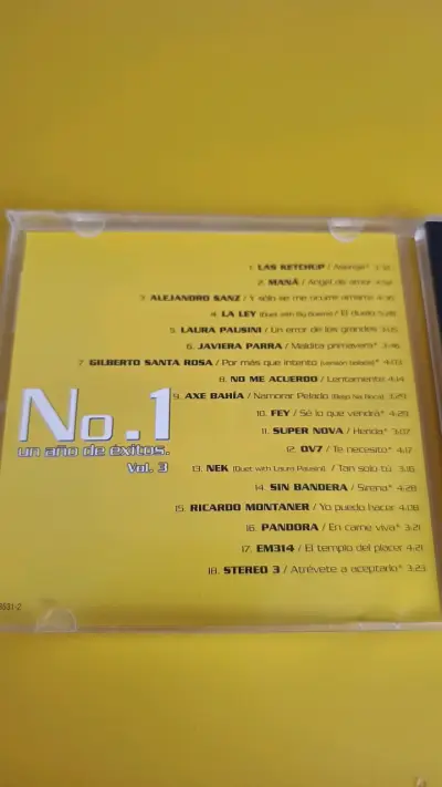 CD No.1 Un Año de Éxitos Vol. 3 - miniatura 4