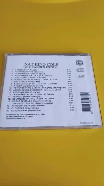 CD Nat King Cole 20 Grandes Éxitos - miniatura 2