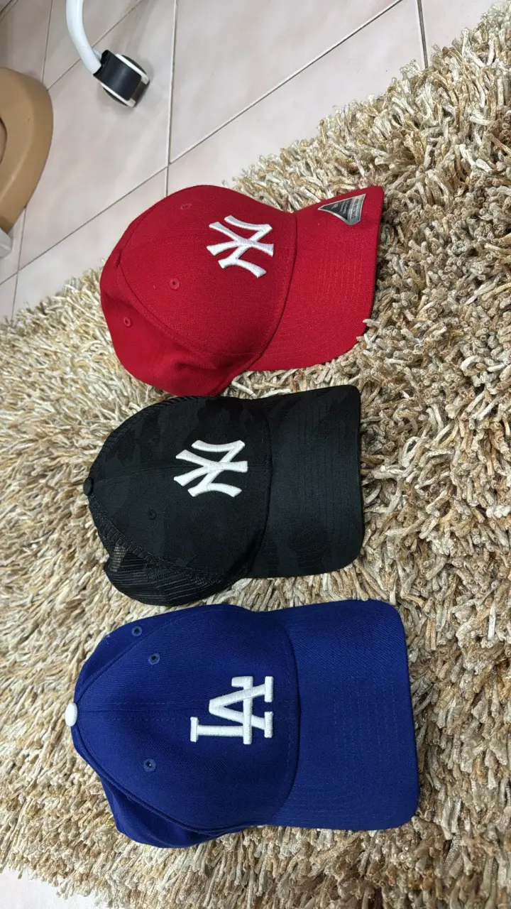 Gorras deportivas NY y LA  3 x25 - 2
