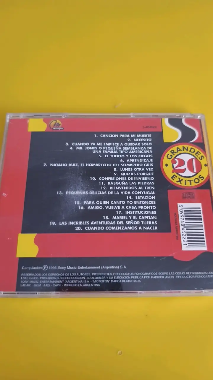 CD Grandes Éxitos Sui Generis - 2