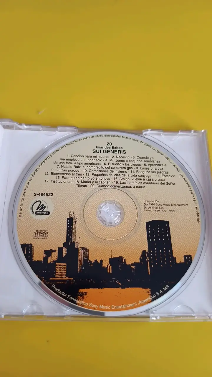 CD Grandes Éxitos Sui Generis - 3