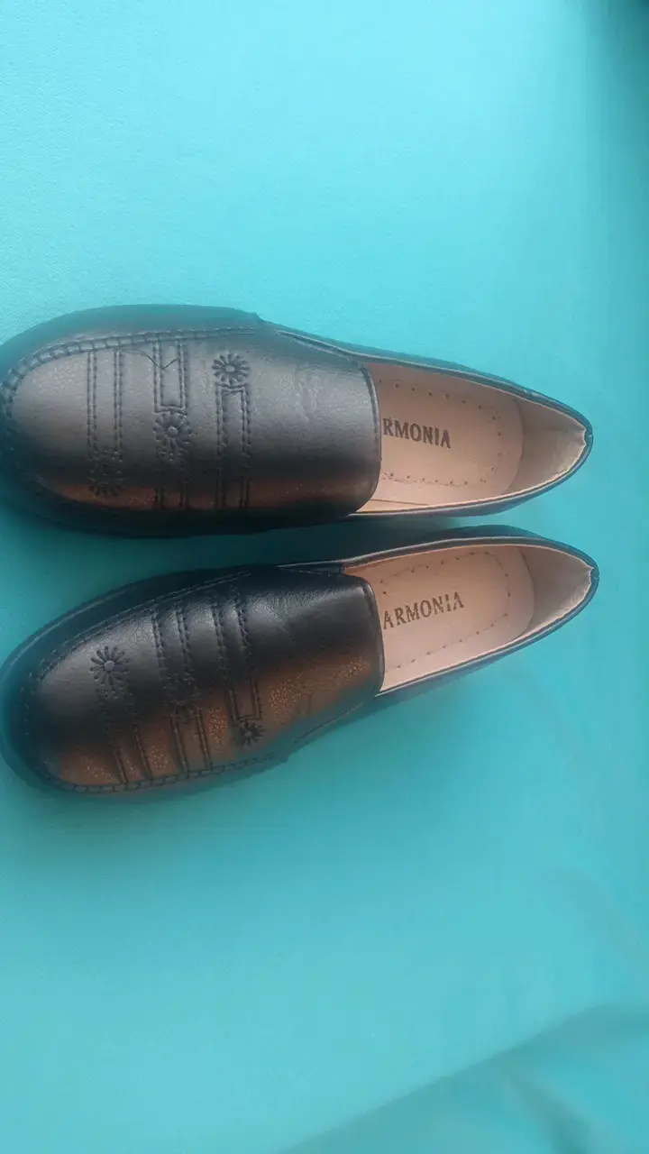 Zapatos de cuero negros Armonia para hombre