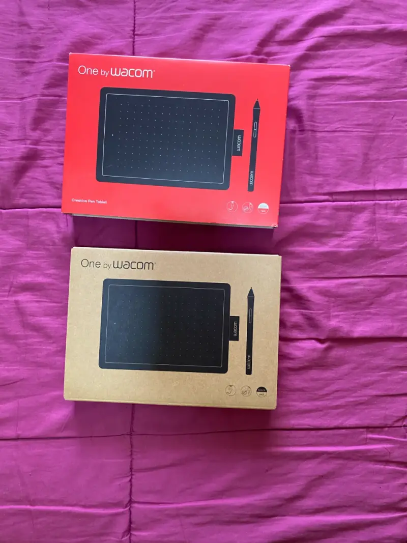 Tableta gráfica Wacom One con lápiz