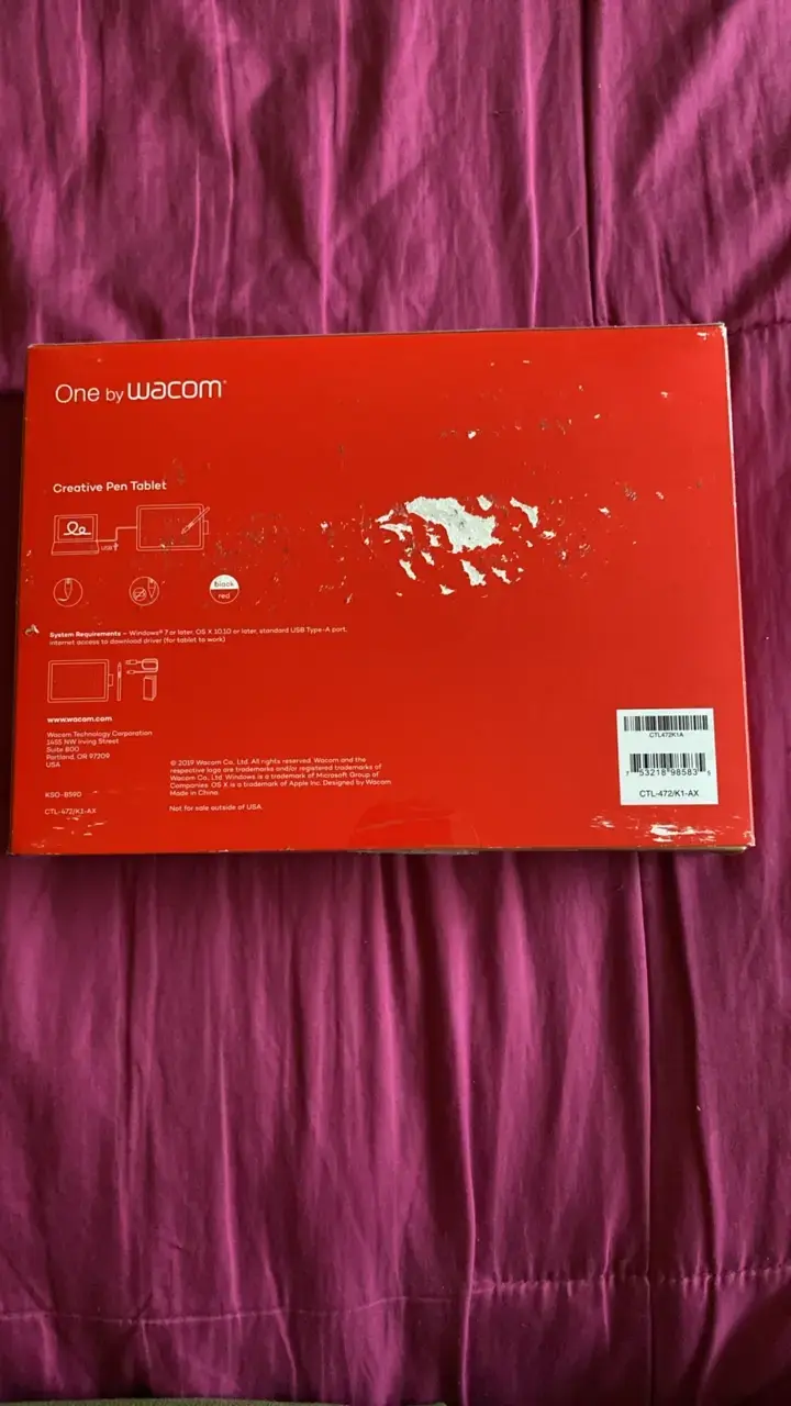 Tableta gráfica Wacom One con lápiz - 3