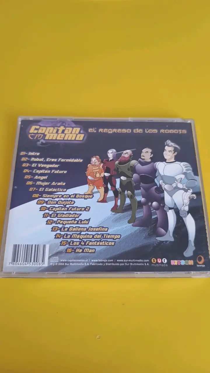 CD Capitán Memo El Regreso de los Robots - 2