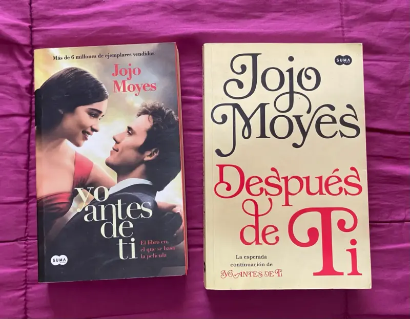 Pack de libros 'Yo Antes de Ti' y 'Después de Ti”