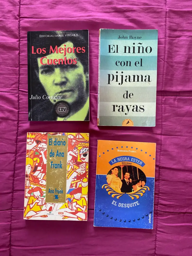 Lote de 4 libros clásicos de literatura