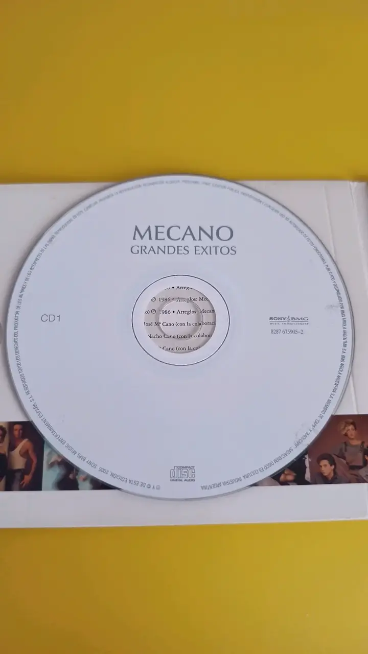 CD Mecano Grandes Éxitos sin DVD - 3