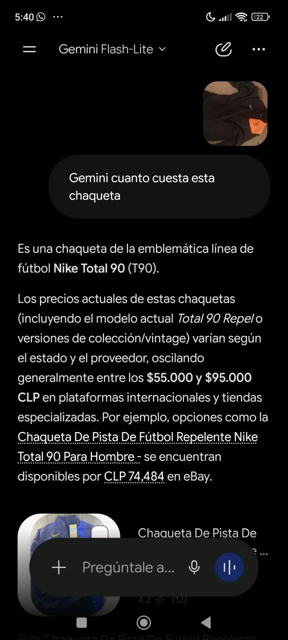 Chaqueta total 90 naranja y negra - 2