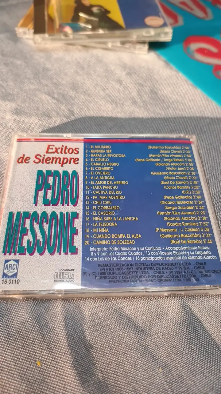 CD Pedro Messone Éxitos de Siempre - 2