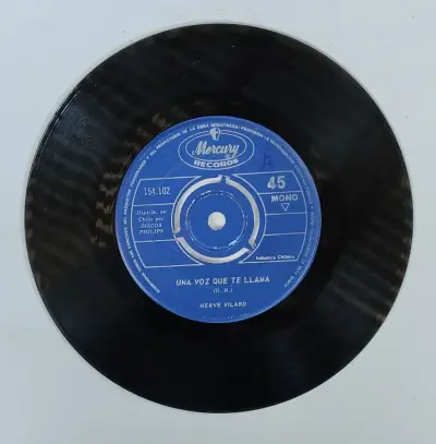 Disco vinilo 45 RPM Herve Vilard Capri Se Acabó - miniatura 2