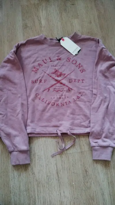 Polerón Maui & Sons lila con diseño surf - miniatura 2