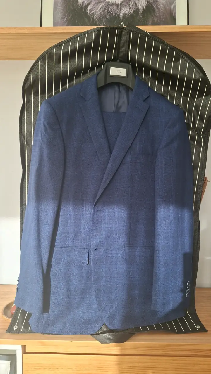 Blazer azul para hombre Trial en buen estado - 1