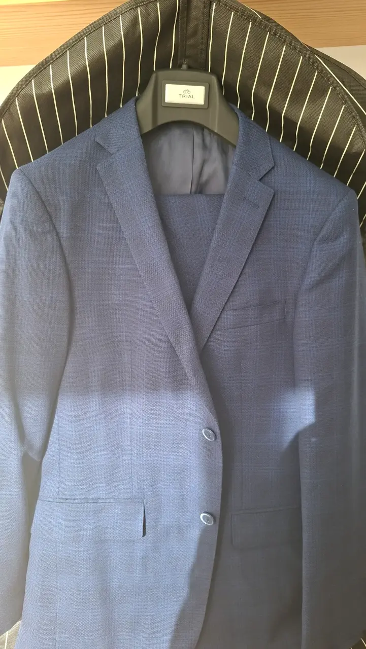 Blazer azul para hombre Trial en buen estado - 2