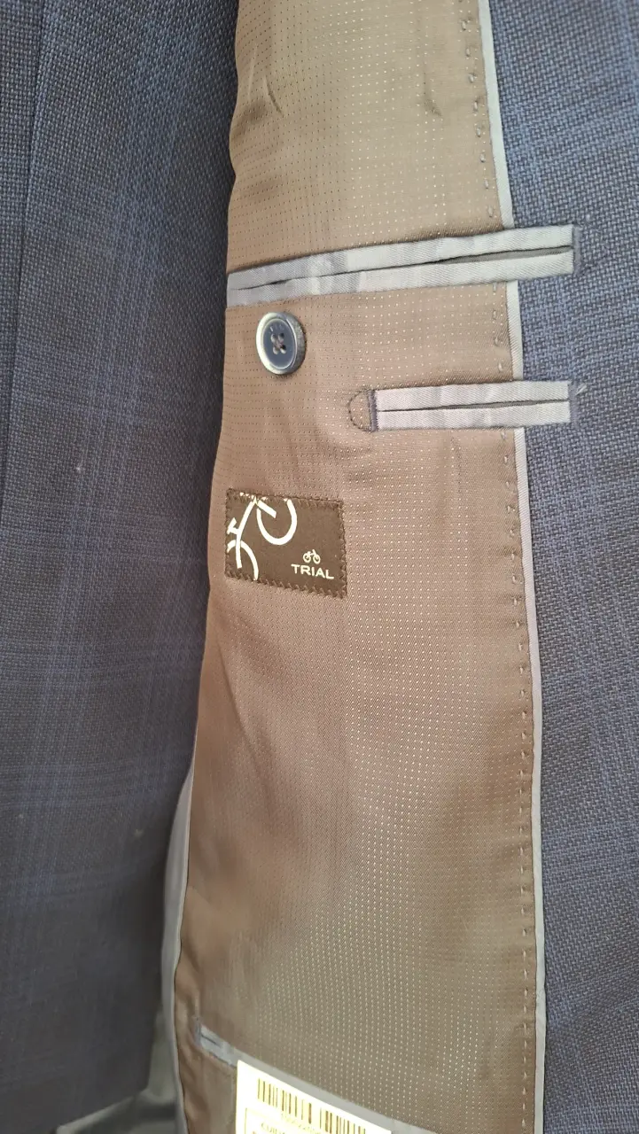 Blazer azul para hombre Trial en buen estado - 3
