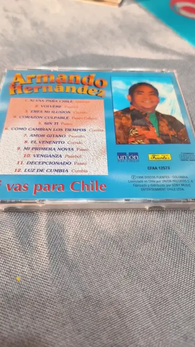 CD de música Armando Hernández - Si vas para Chile - miniatura 2