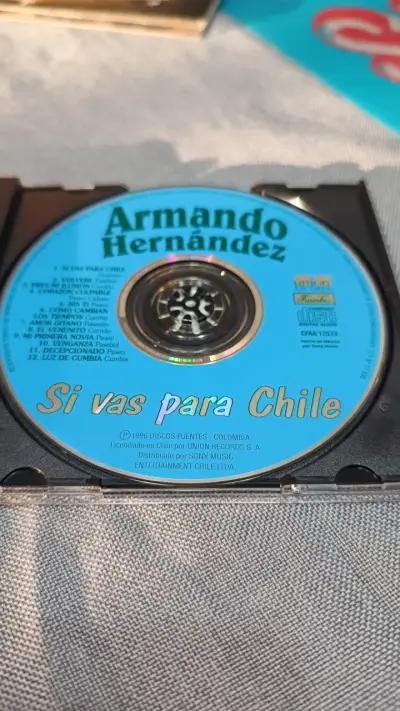 CD de música Armando Hernández - Si vas para Chile - miniatura 3