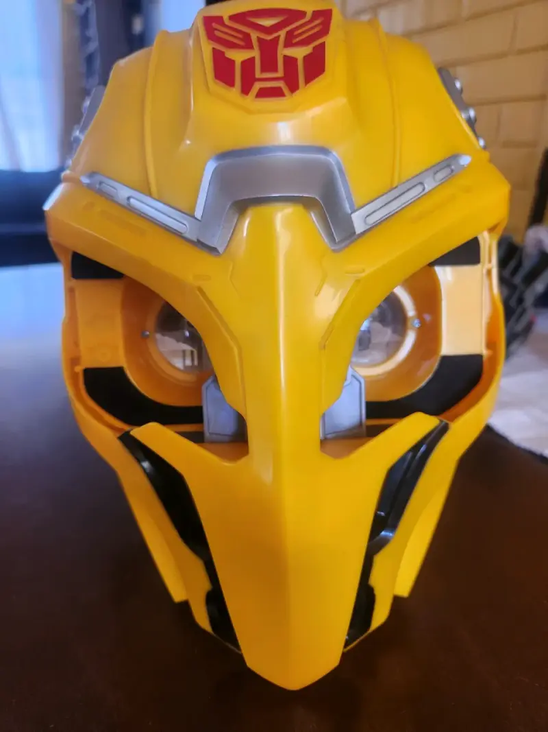 Máscara de juguete Bumblebee Transformers amarilla - 2