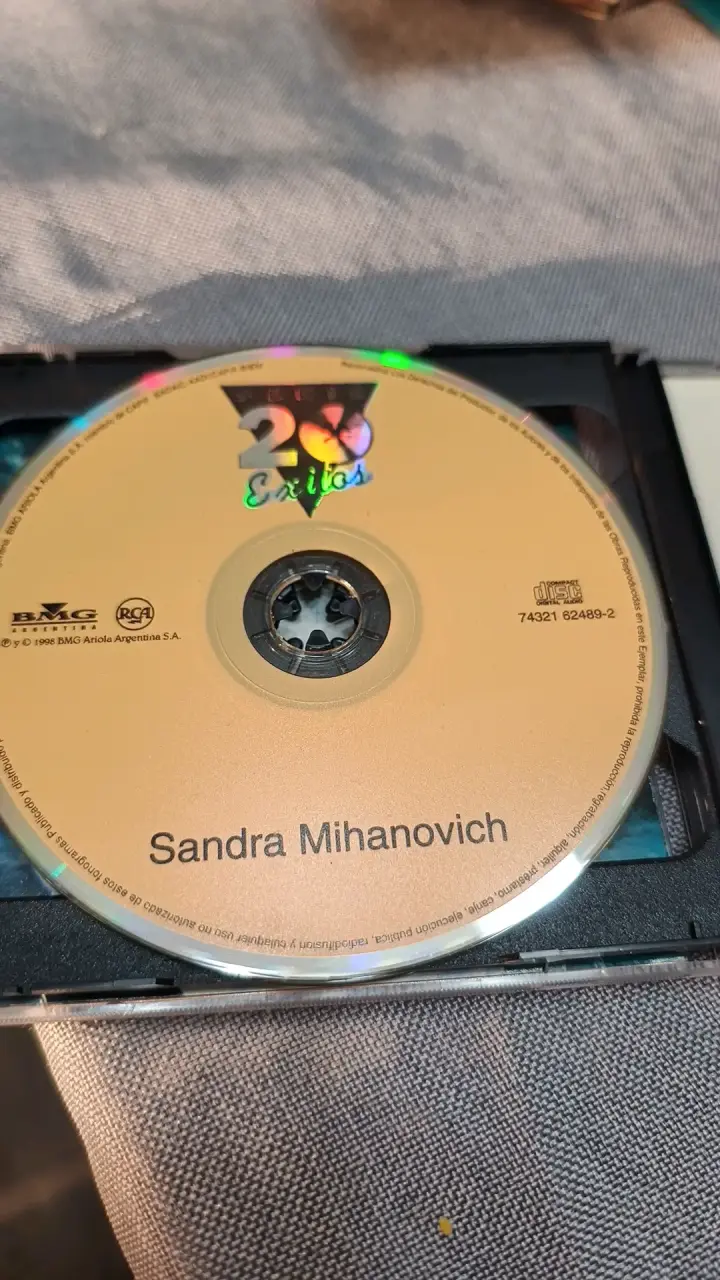 CD Sandra Mihanovich 20 Éxitos y Homónimo - 2