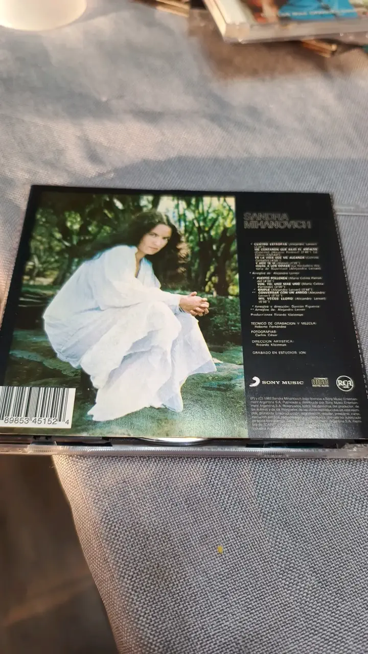CD Sandra Mihanovich 20 Éxitos y Homónimo - 6