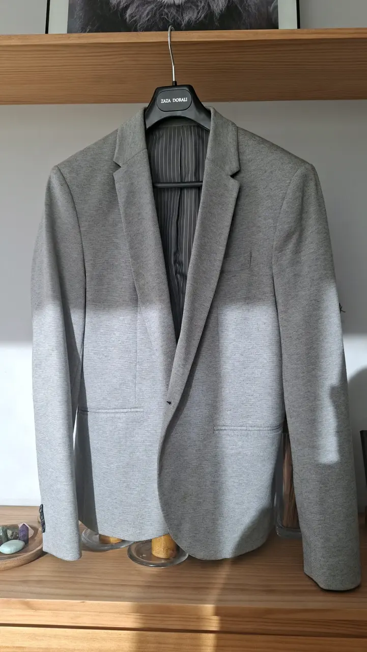 Blazer gris para hombre Zara Collection - 1