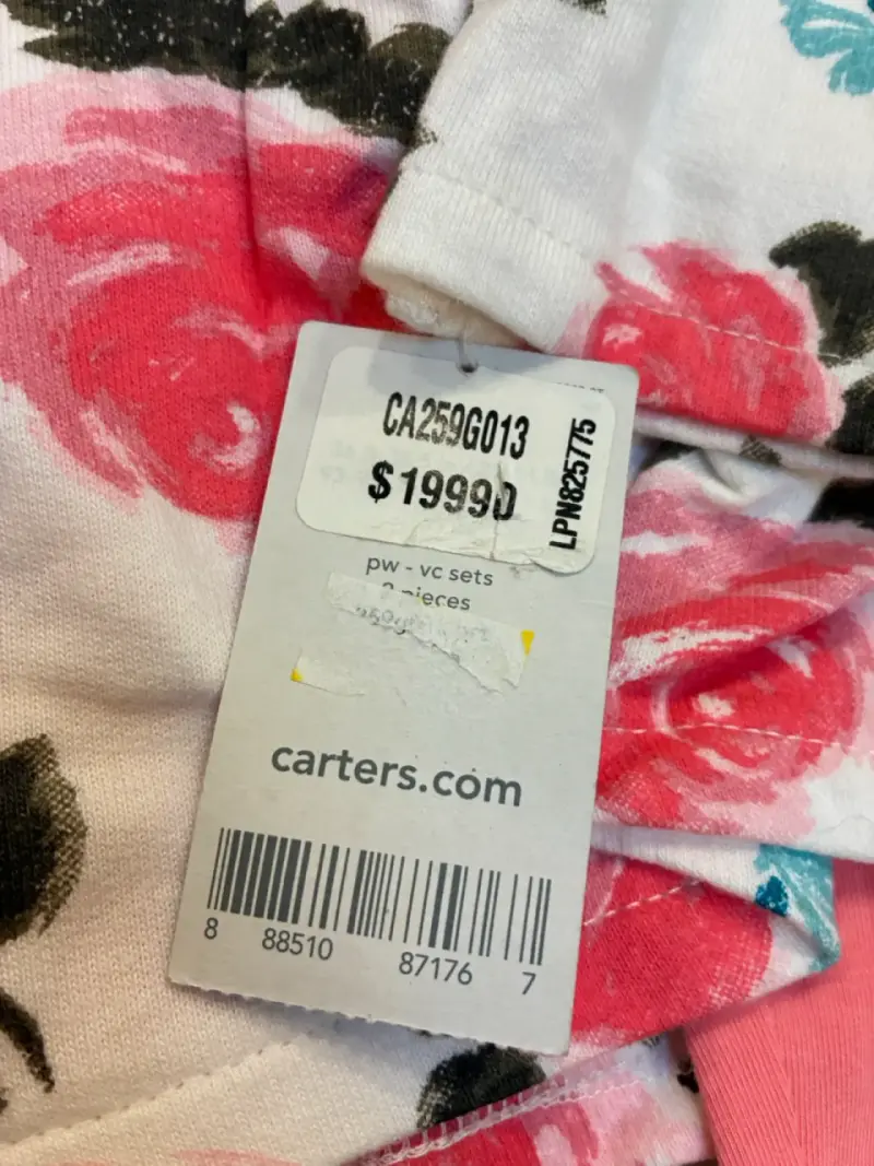 Conjunto Carter's talla 3 - 4