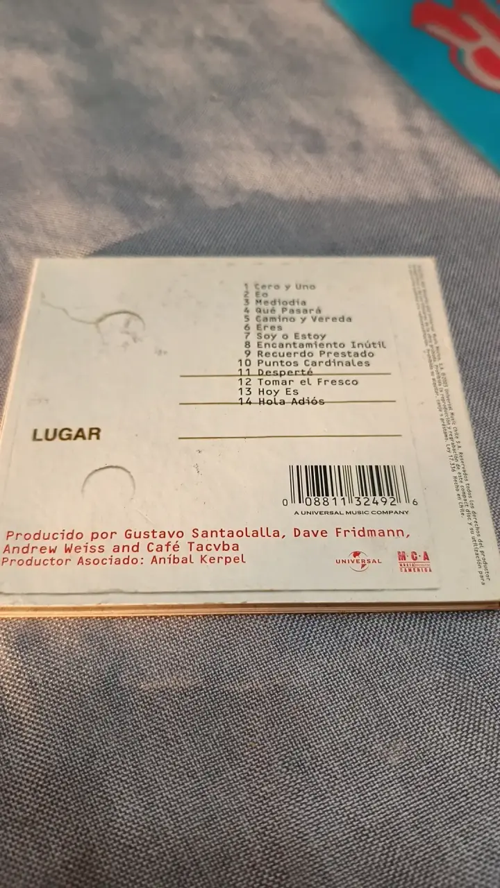 CD de música Café Tacuba Cuatro Caminos - 2