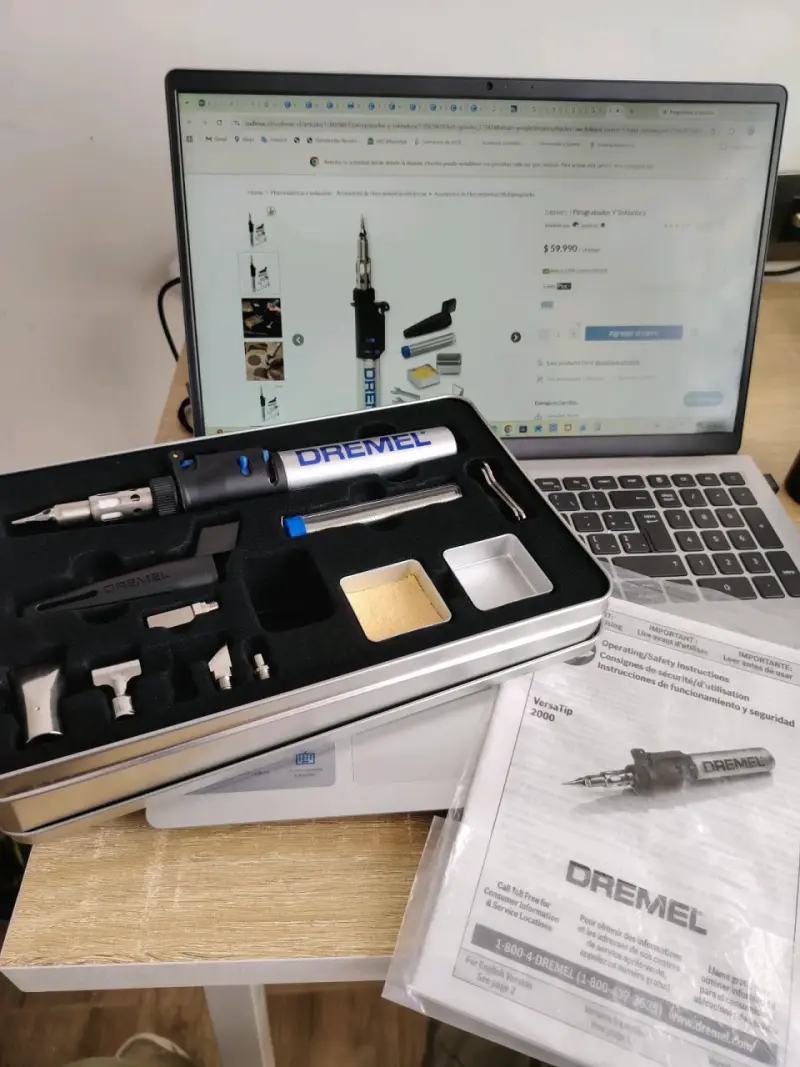 Kit de Soldador a Gas Dremel Versatip 2000