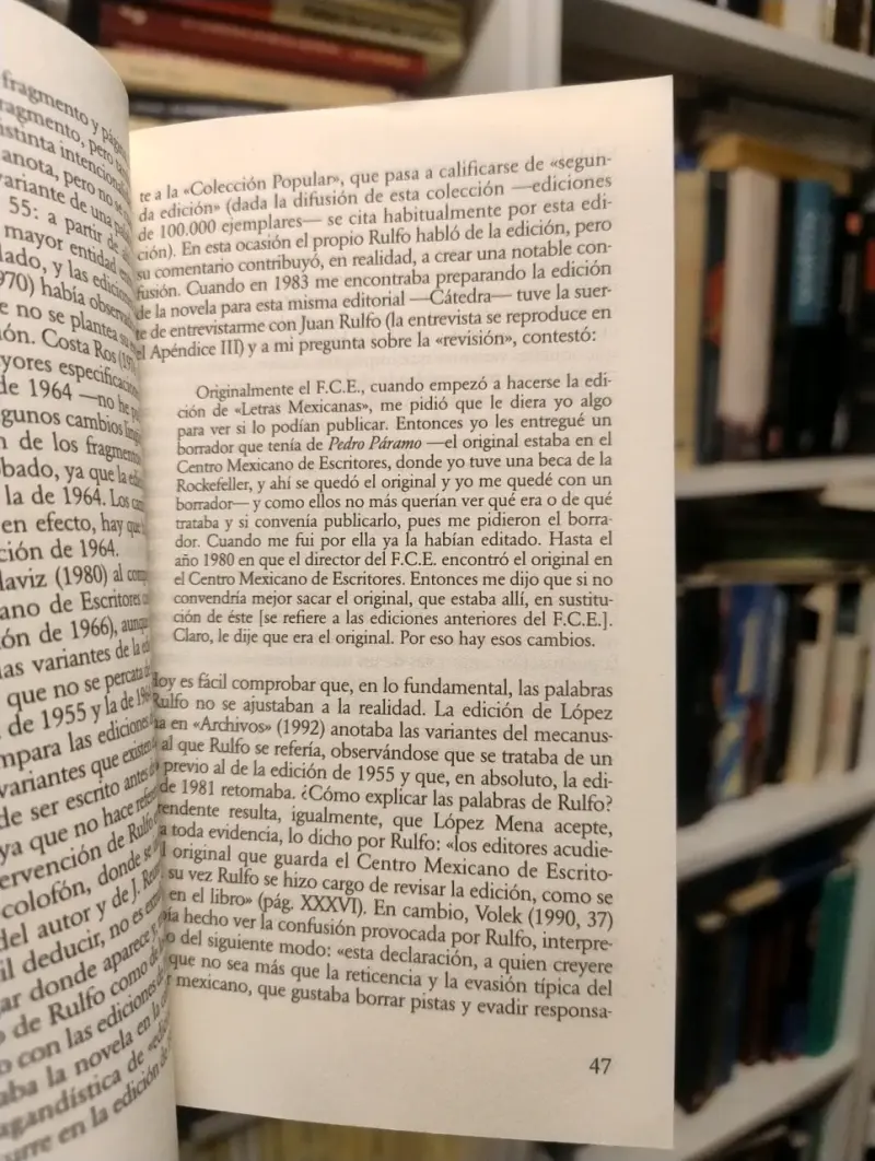 Libro 'Pedro Páramo' de Juan Rulfo Edición Cátedra - 3