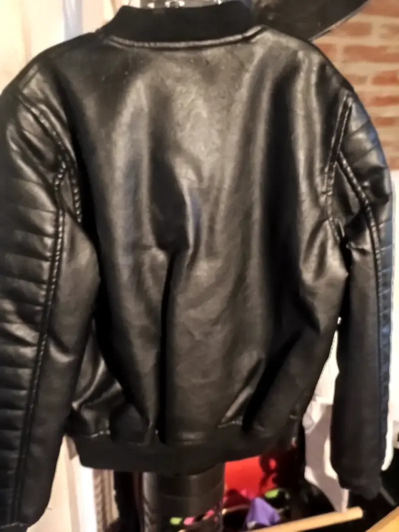 Blazer azul para niño Zara Boys chaquetas de cueri - 6