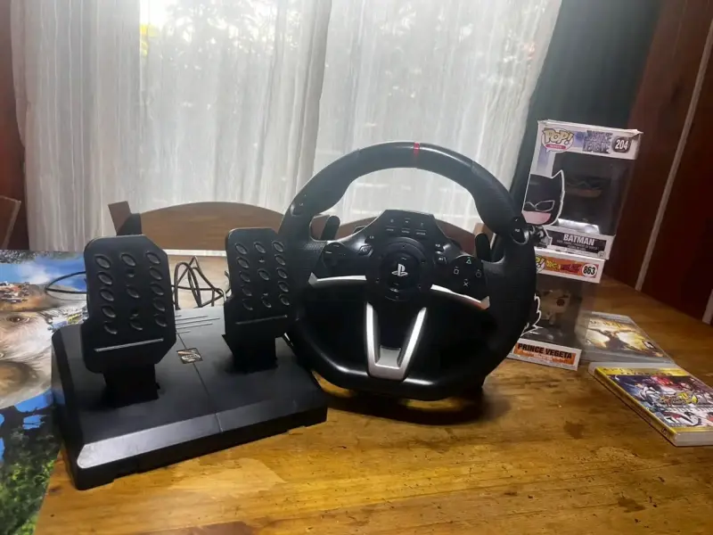 Volante de carreras con pedales para PlayStation - 6