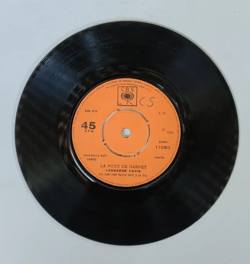 Vinilo 45 RPM Leonardo Favio 'No Juegues Más' - 2