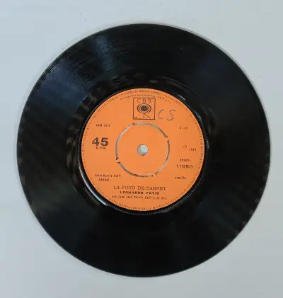 Vinilo 45 RPM Leonardo Favio 'No Juegues Más' - miniatura 2