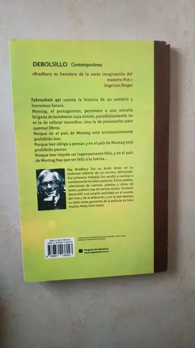 Libro Fahrenheit 451 de Ray Bradbury - miniatura 3