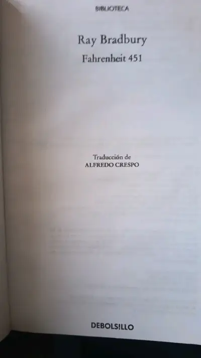 Libro Fahrenheit 451 de Ray Bradbury - miniatura 5