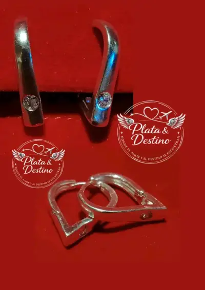 Set de Joyas de Plata con Diseño Moderno - miniatura 4