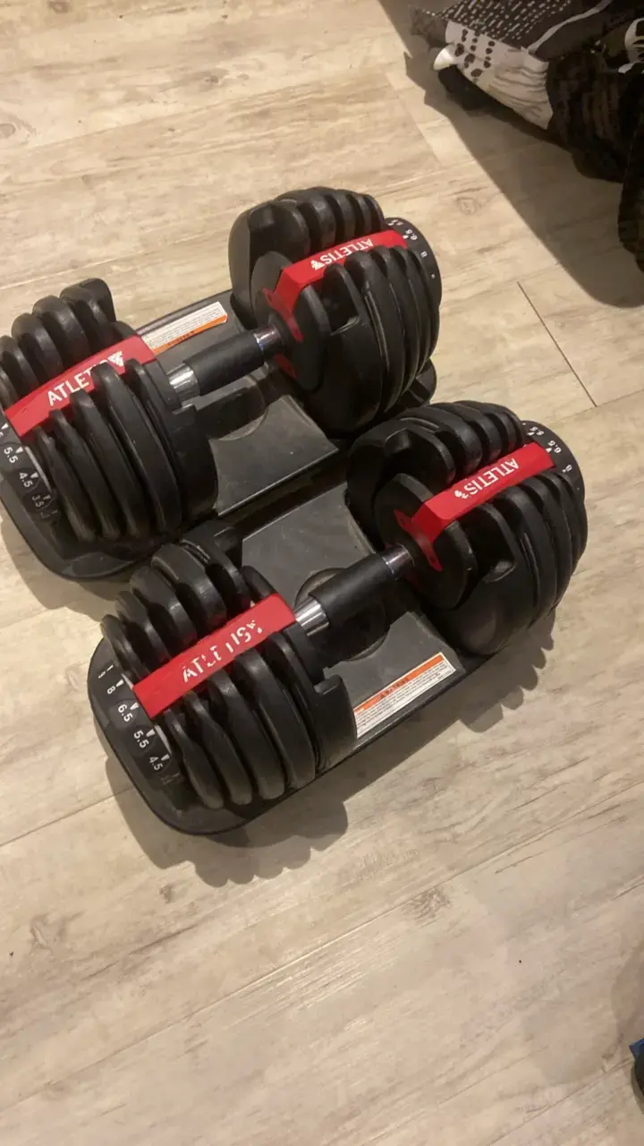 Mancuernas ajustables Atletics 24 kg