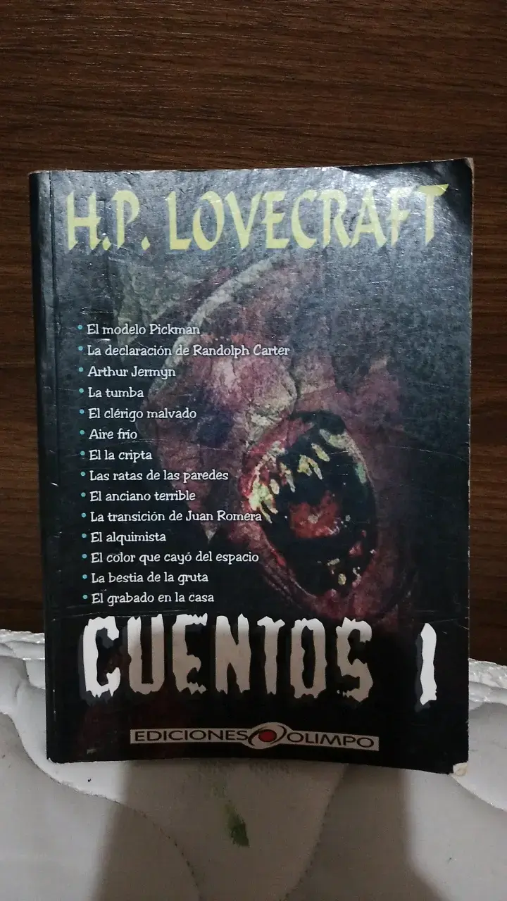 Libro Cuentos I de H.P. Lovecraft Ediciones Olimpo - 1