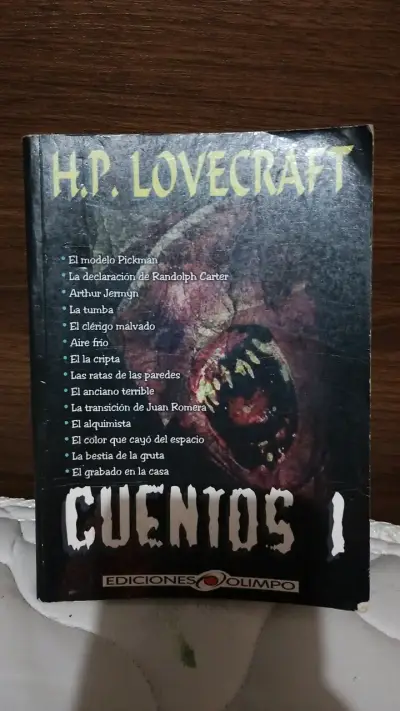 Libro Cuentos I de H.P. Lovecraft Ediciones Olimpo - miniatura 1