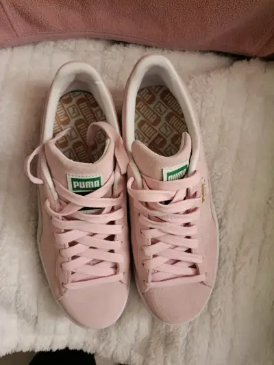 Zapatillas Puma Suede Color rosa de gamuza - miniatura 1