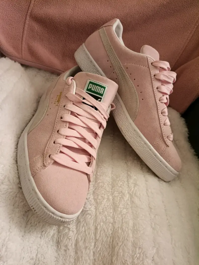 Zapatillas Puma Suede Color rosa de gamuza - 2