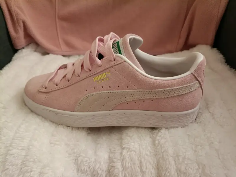 Zapatillas Puma Suede Color rosa de gamuza - 3