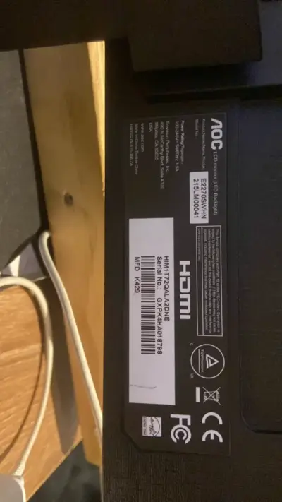 Monitor AOC 24 pulgadas Full HD - miniatura 2