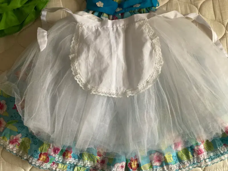 Vestido de huasa talla 10 - 2