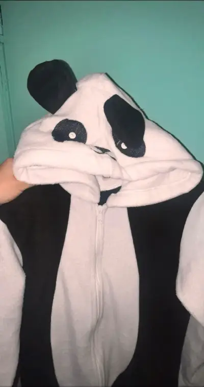Pijama entero de Panda con Cierre - miniatura 1