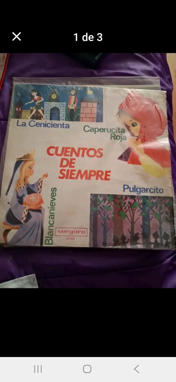 Vinilo Cuentos de Siempre Vergara - 1