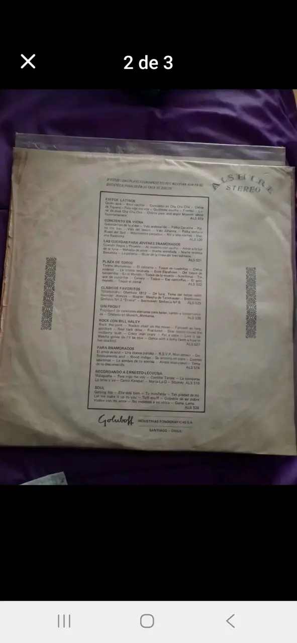 Vinilo Cuentos de Siempre Vergara - 2