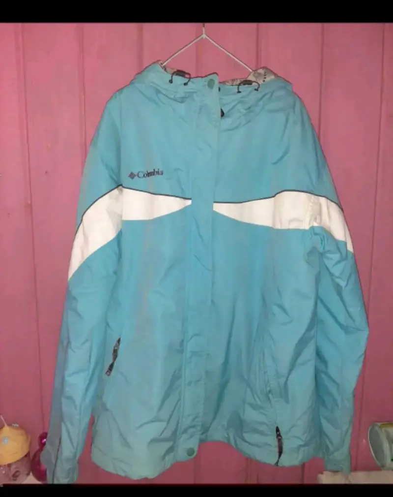 Chaqueta Columbia azul para mujer - 2